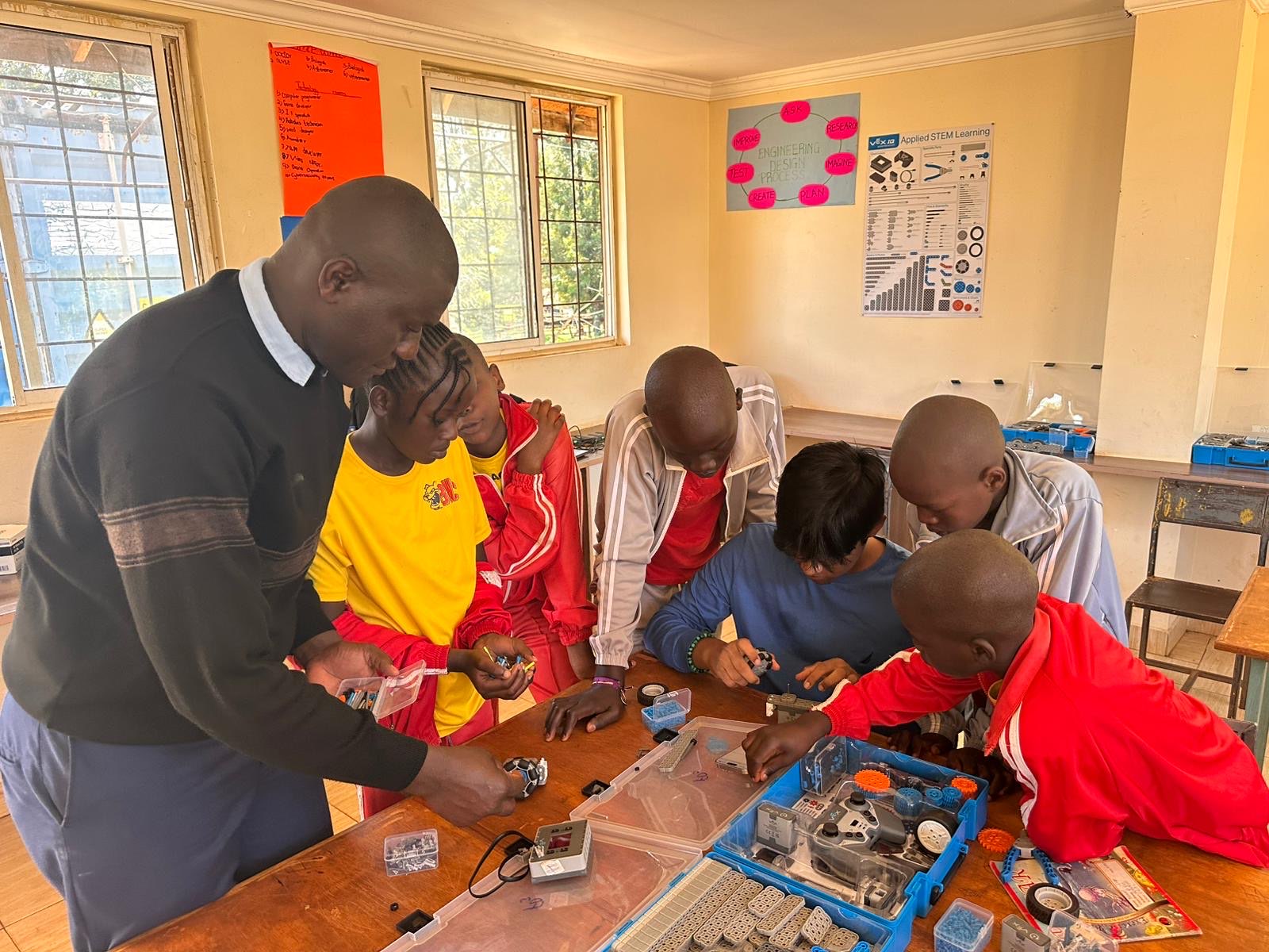 RISE Students Learning